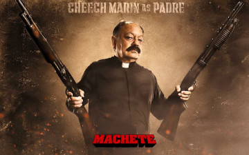 Картинка кино+фильмы machete падре персонаж оружие