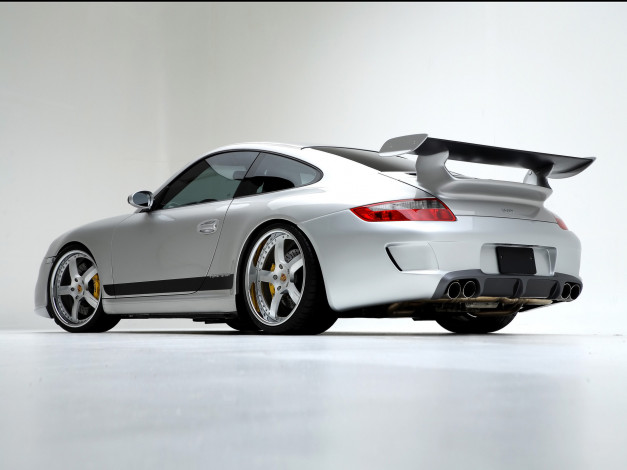 Обои картинки фото 2009, vorsteiner, porsche, 997, gt, coupe, автомобили