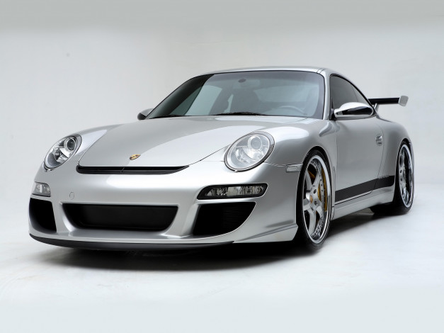 Обои картинки фото 2009, vorsteiner, porsche, 997, gt, coupe, автомобили