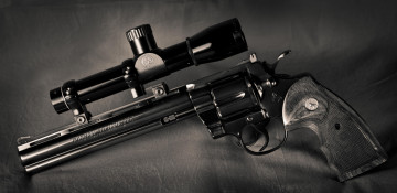 Картинка оружие револьверы прицел ствол