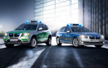 Картинка bmw автомобили полиция мощь стиль надежность