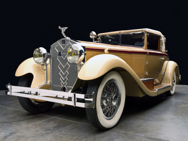 Обои картинки фото isotta, fraschini, tipo, 8a, coupe, cabriolet, by, castagna, автомобили, классика
