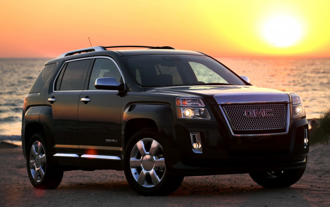 Обои картинки фото 2013, gmc, terrain, denali, автомобили, gm, внедорожник, джип