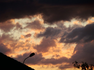 Картинка природа облака закат