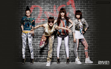 Картинка музыка 2ne1 девушки поп k-pop ритм-н-блюз корея хип-хоп