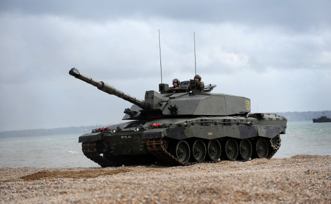 Обои картинки фото техника, военная техника, нато, великобритания, challenger, 2, военная, танк