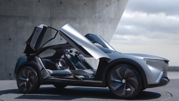 обоя buick electra 2020, автомобили, buick, электромобиль, electra, концепт, открытые, двери