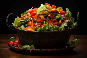 Картинка еда салаты +закуски овощной салат помидоры перец