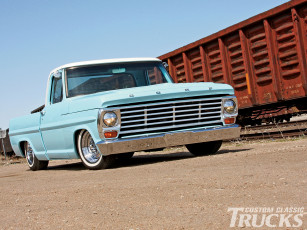 Картинка 1967 ford f150 автомобили custom pick up