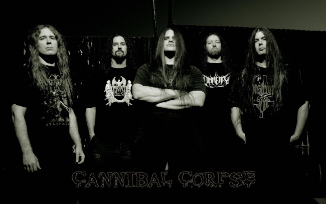 Обои картинки фото cannibal, corpse, музыка, coprse, брутальный, дэт-метал, сша