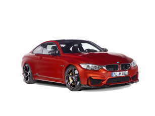 обоя автомобили, bmw, coupе, m4, schnitzer, ac, красный, 2014г, f82