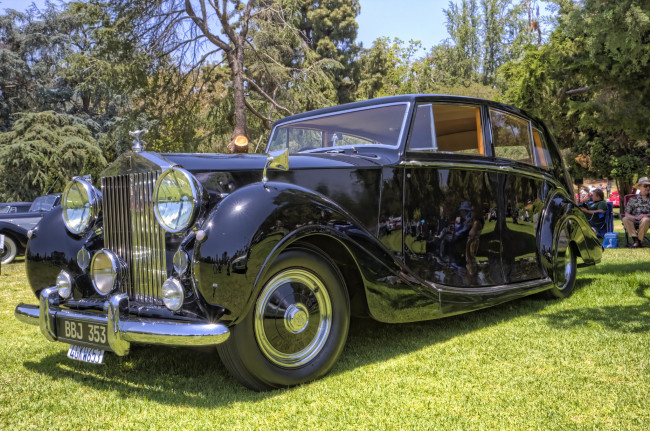 Обои картинки фото 1950 rolls royce silver wraith, автомобили, выставки и уличные фото, выставка, автошоу