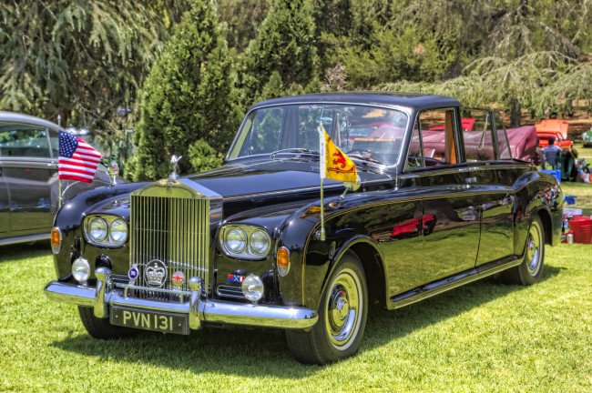 Обои картинки фото 1967 rolls-royce phantom v state limousine, автомобили, выставки и уличные фото, выставка, автошоу