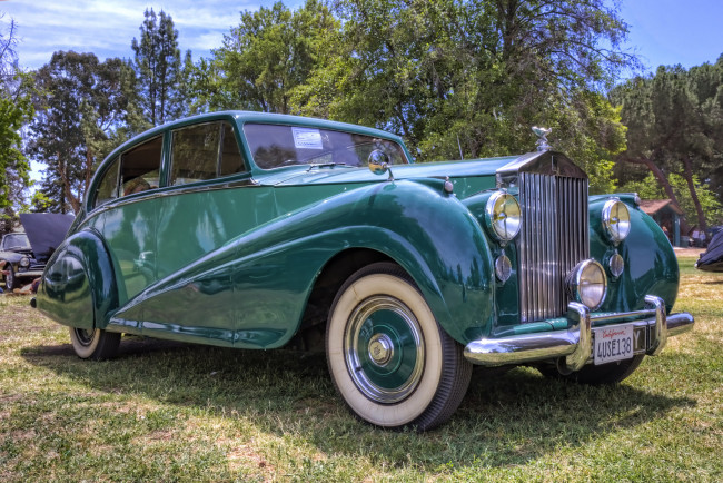 Обои картинки фото 1951 rolls-royce silver wraith park ward, автомобили, выставки и уличные фото, выставка, автошоу