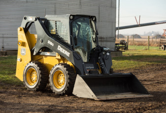 обоя техника, фронтальные погрузчики, john, deere