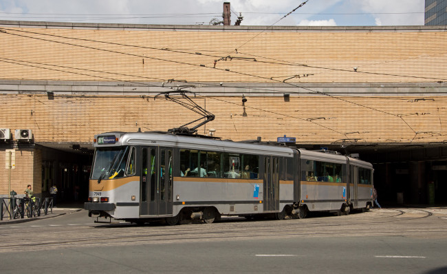 Обои картинки фото техника, трамваи, трамвай, рельсы