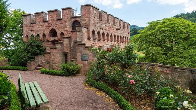 Обои картинки фото ortenberg castle, города, замки германии, ortenberg, castle