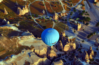 Картинка авиация воздушные+шары+дирижабли полет