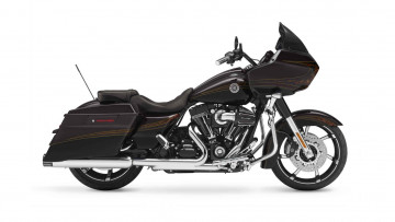 обоя мотоциклы, harley-davidson, custom, 2012, темный, glide, cvo, road, harley, davidson