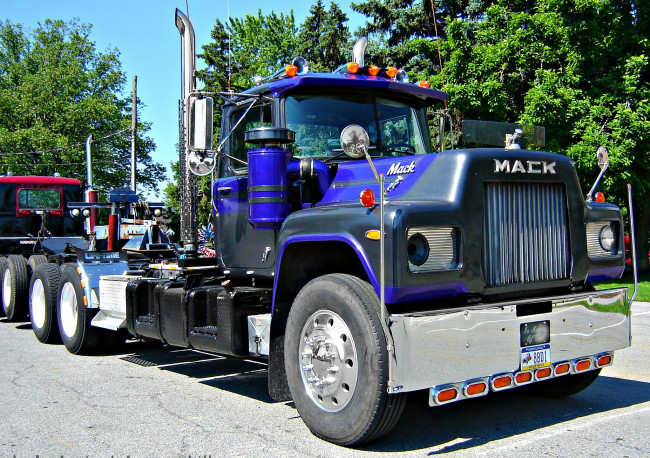 Обои картинки фото mack, автомобили, сша, тяжелые, грузовики, trucks, inc