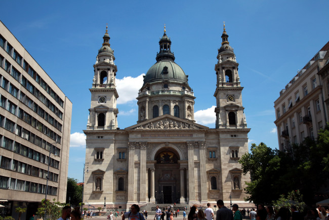 Обои картинки фото города, будапешт , венгрия, собор