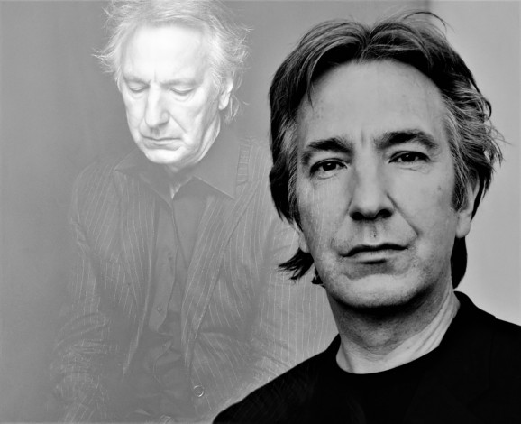 Обои картинки фото мужчины, alan rickman, актер, лицо