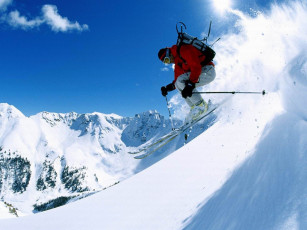 Картинка perfect powder day colorado спорт лыжный