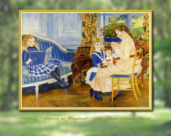 Обои картинки фото pierre, auguste, renoir, рисованные