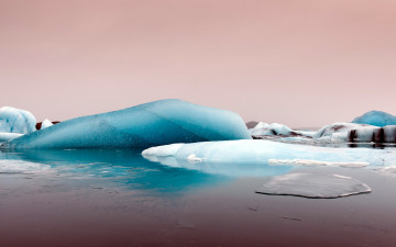 Картинка природа айсберги ледники льды вода