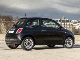 Картинка автомобили fiat темный 2014 guerlain la petite robe noire 500