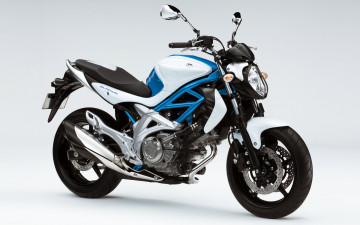 Картинка мотоциклы suzuki gladius 650- 2009 синий