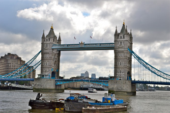 обоя города, лондон , великобритания, мост