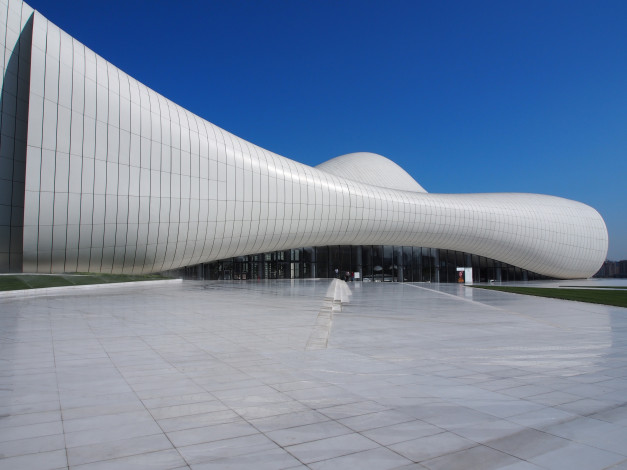 Обои картинки фото города, баку , азербайджан, heydar, aliyev, center