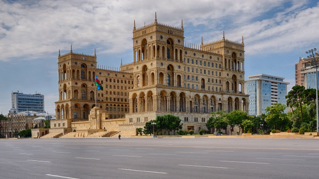 Обои картинки фото города, баку , азербайджан, house, of, government