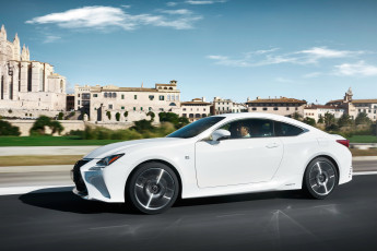 обоя автомобили, lexus, rc, 300h, f-sport, eu-spec, 2015г