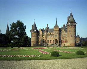 Картинка castle+de+haar города замки+нидерландов castle de haar