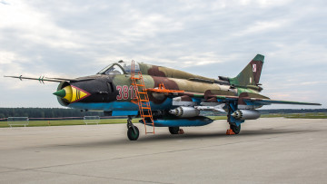 Картинка su-22m4 авиация боевые+самолёты истреьитель