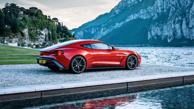 Обои картинки фото zagato aston martin vanquish concept 2016, автомобили, zagato, aston, martin, vanquish, concept, 2016