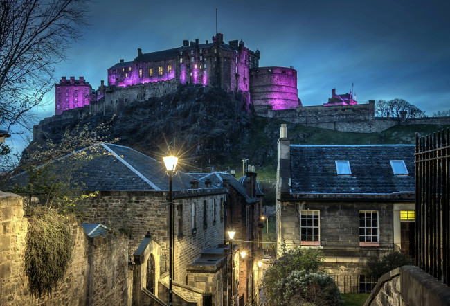 Обои картинки фото edinburgh castle, города, эдинбург , шотландия, edinburgh, castle