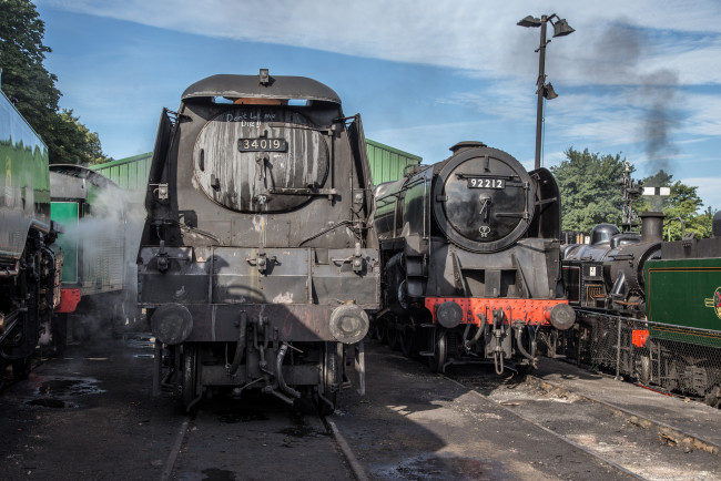 Обои картинки фото техника, паровозы, состав, локомотив