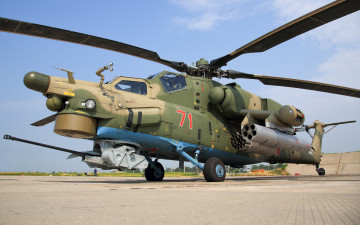 Картинка авиация вертолёты russian federation mi-28 air force combat aviation attack helicopter military