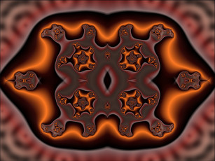 Картинка 3д графика fractal фракталы цвета фон рисунок