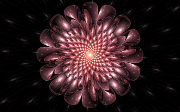 Картинка 3д графика fractal фракталы фон рисунок цвета