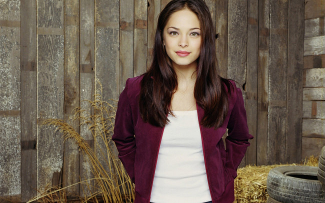 Обои картинки фото Kristin Kreuk, девушки, , , пиджак, майка