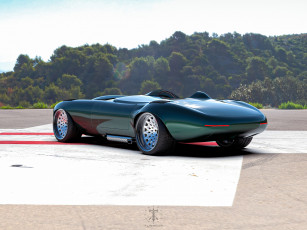 Картинка автомобили 3д jaguar e-type concept speedster roadster cabriolet