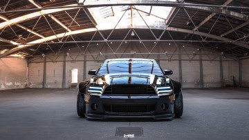 Картинка автомобили 3д ford mustang widebody