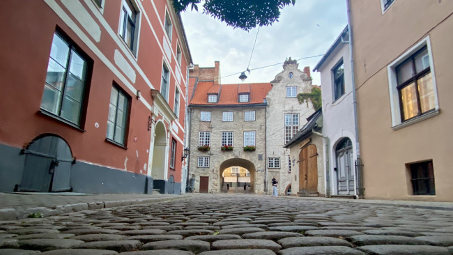 Обои картинки фото города, рига , латвия, шведские, ворота