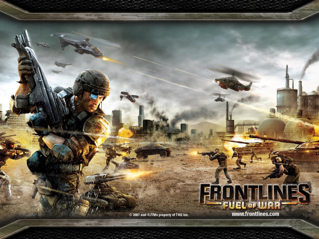 Обои картинки фото видео, игры, frontlines, fuel, of, war