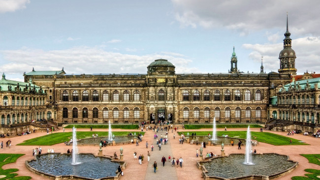 Обои картинки фото города, дрезден, германия, zwinger, palace