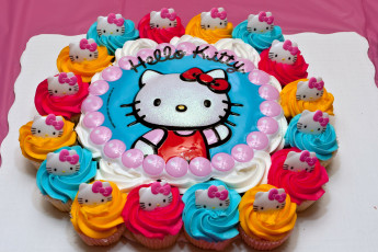 Картинка еда торты кексы торт котята